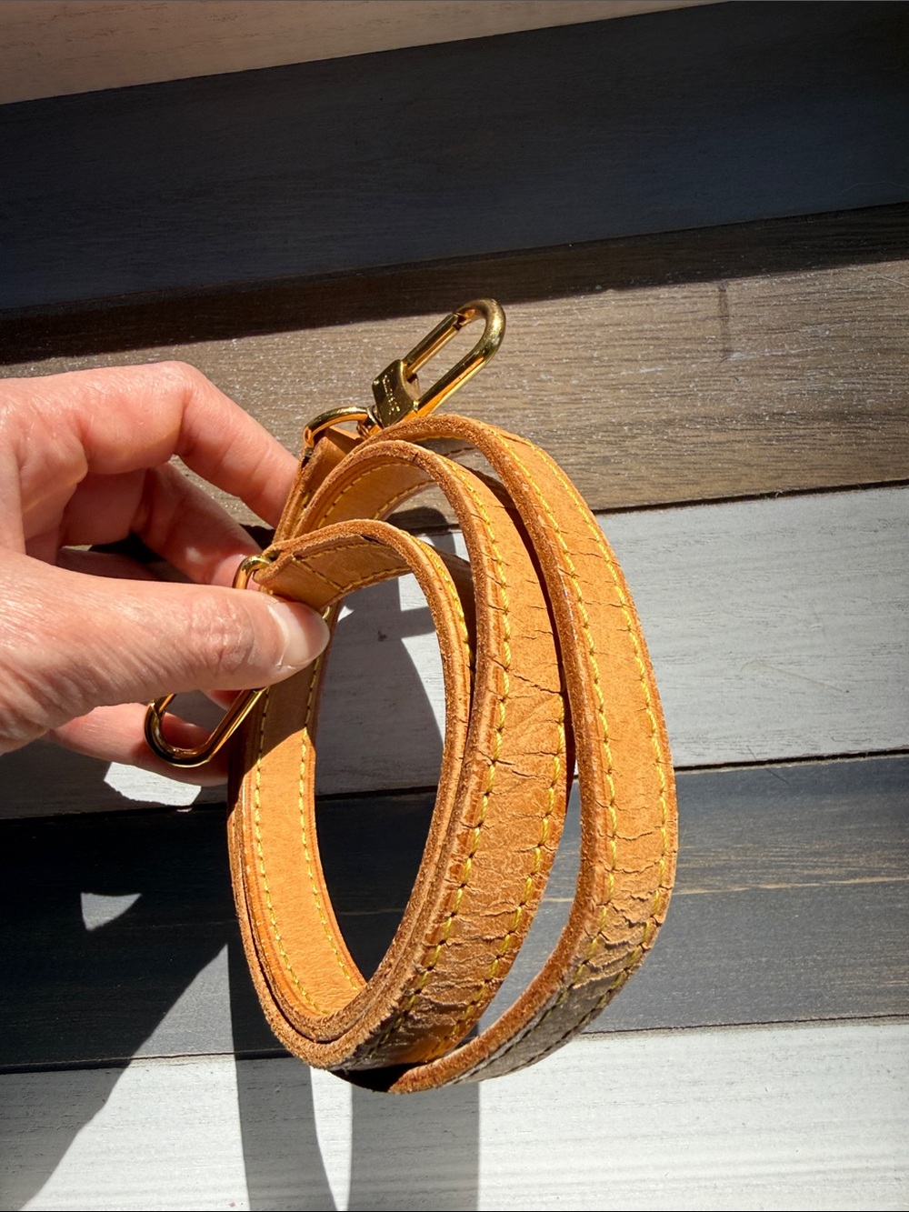 Authentic LOUIS VUITTON Vachetta 16mm Strap - Picture 14 of 14